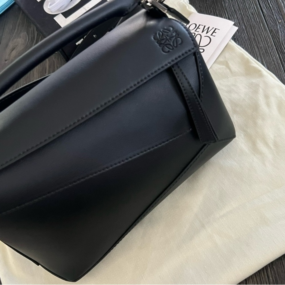 Loewe Black Puzzle Bag